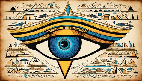 eye of thoth symbol.